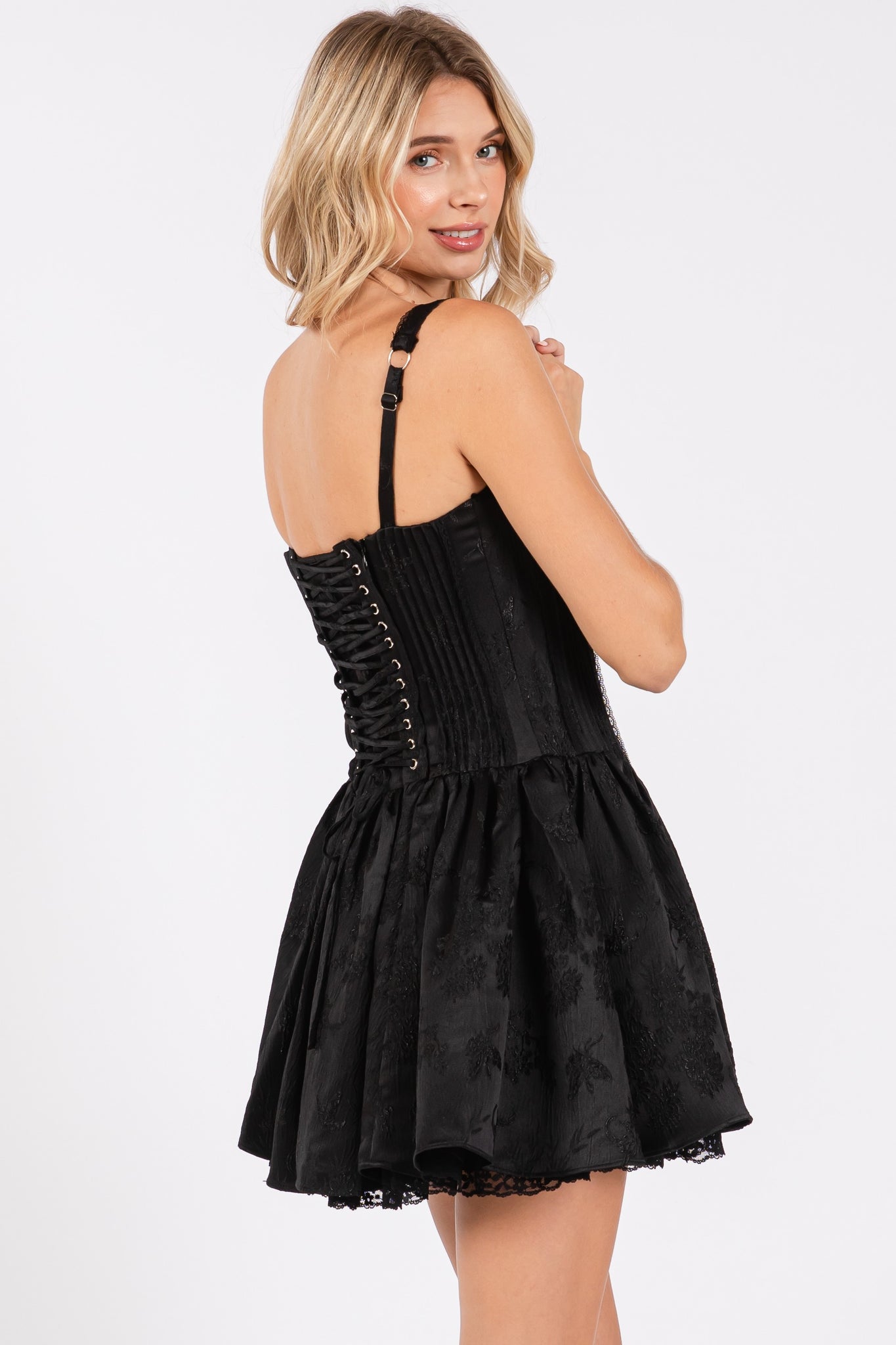 Jacquard Corset Dress